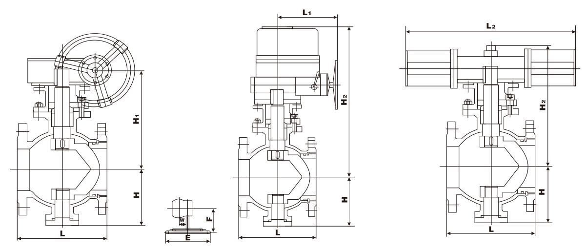 偏心半球閥(圖1)